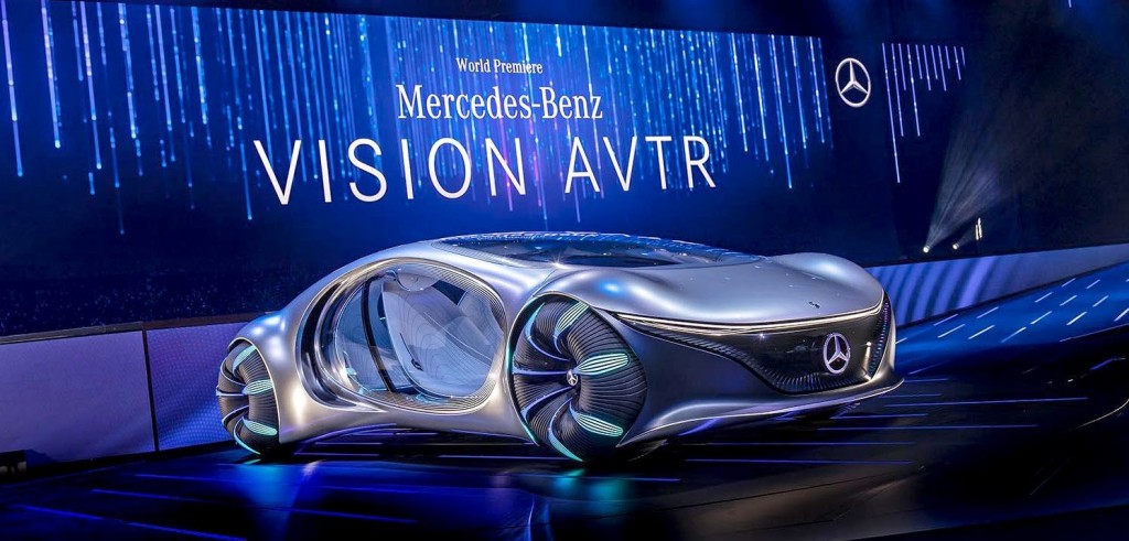 consumer electronics show vegas avatar mercedes benz