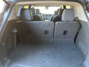 Interior shot of 2019 Buick Enclave 