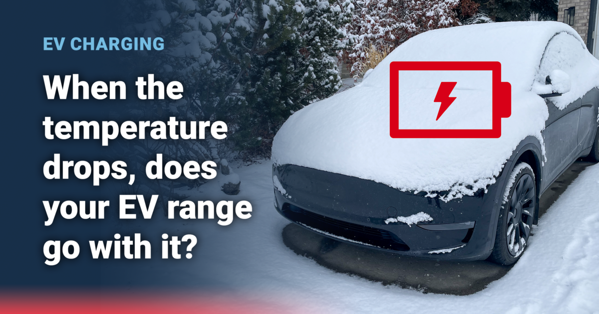 When the temperature drops, does your EV range go with it? Jim